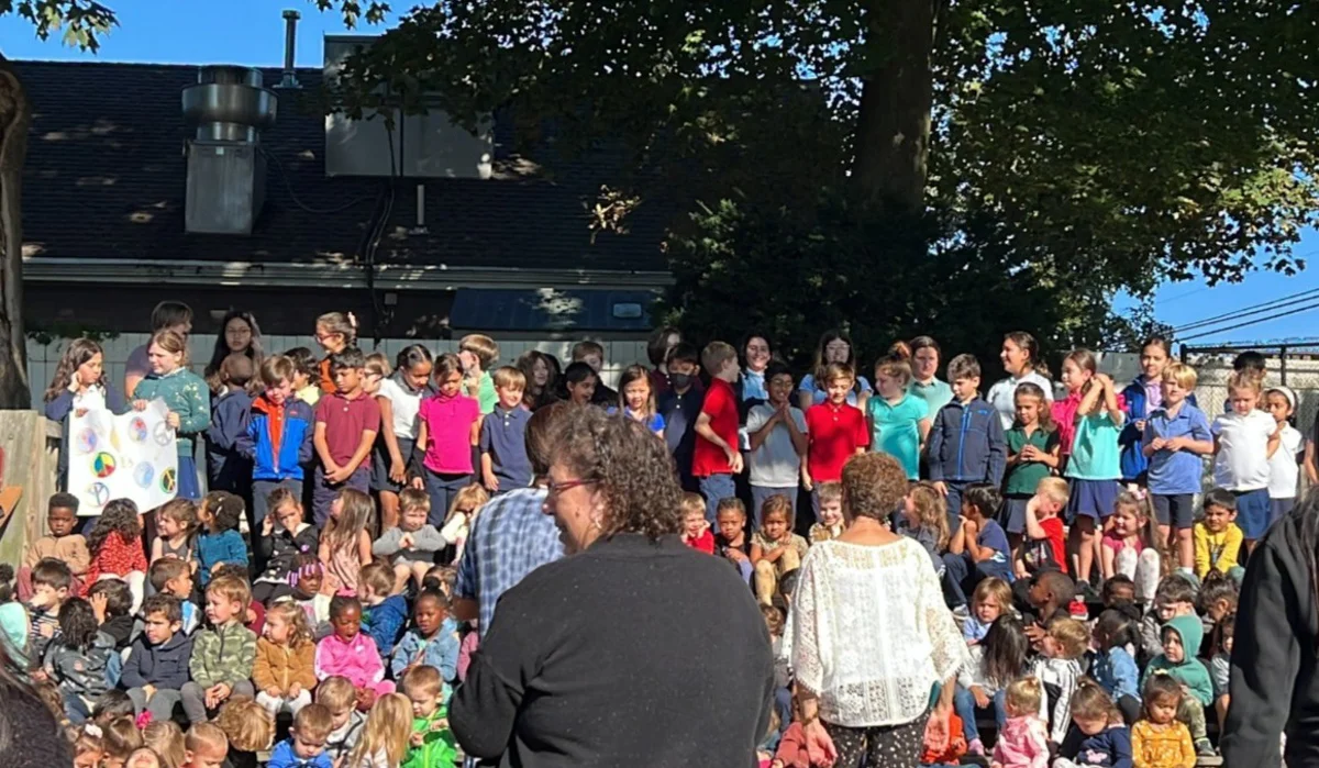 school event at private montessori school